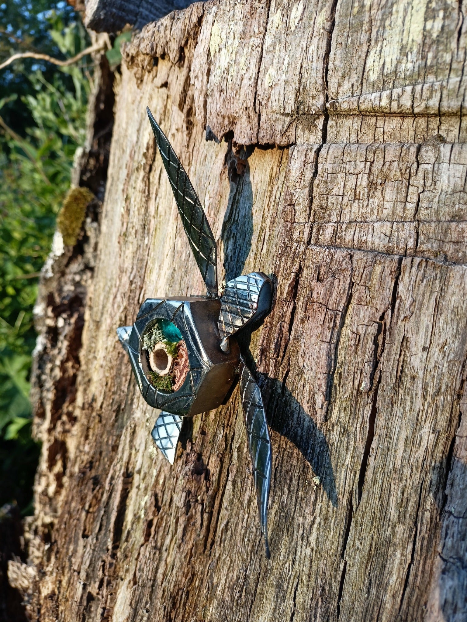 Small metal turtle