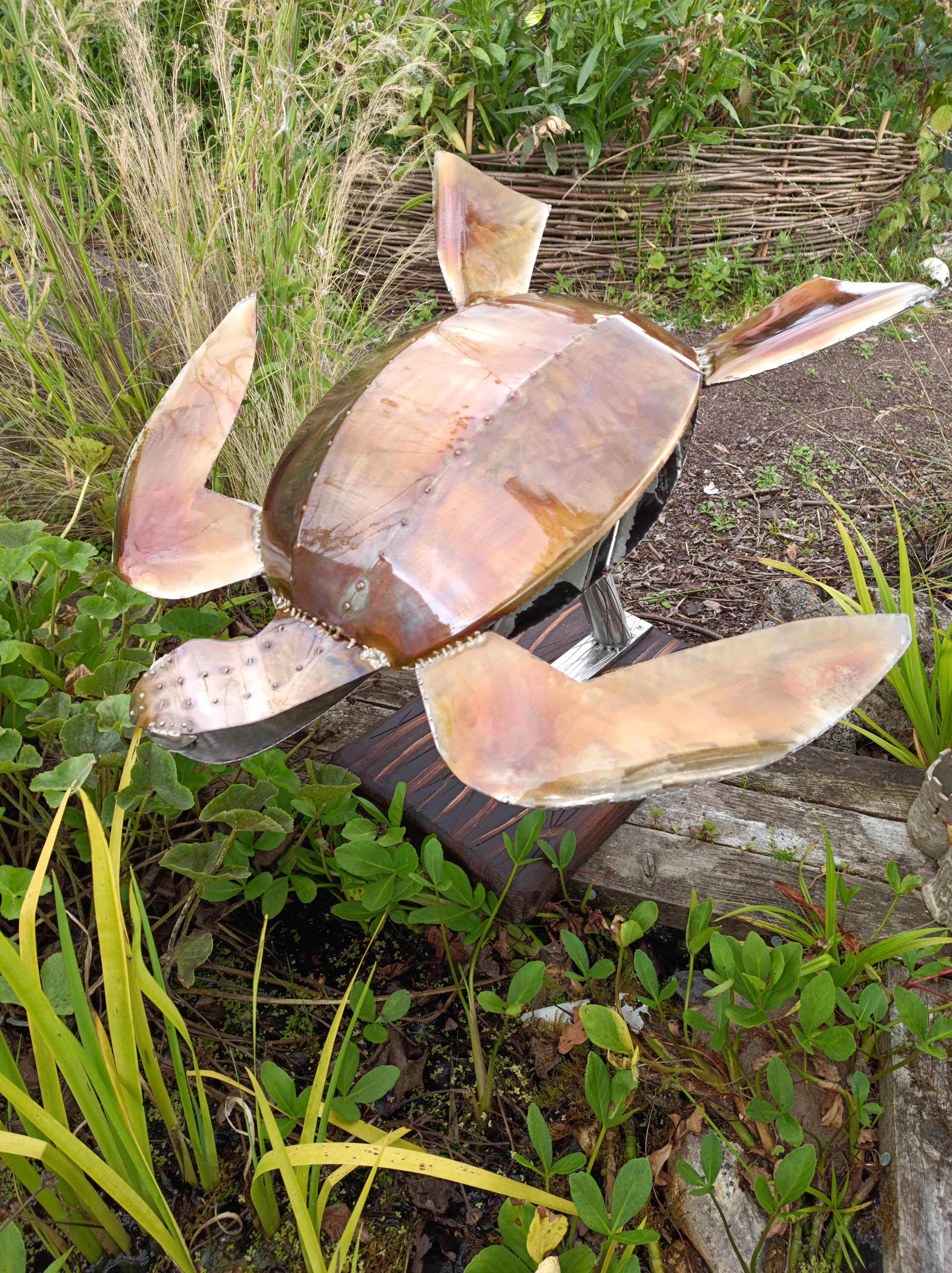 turtle sculpture