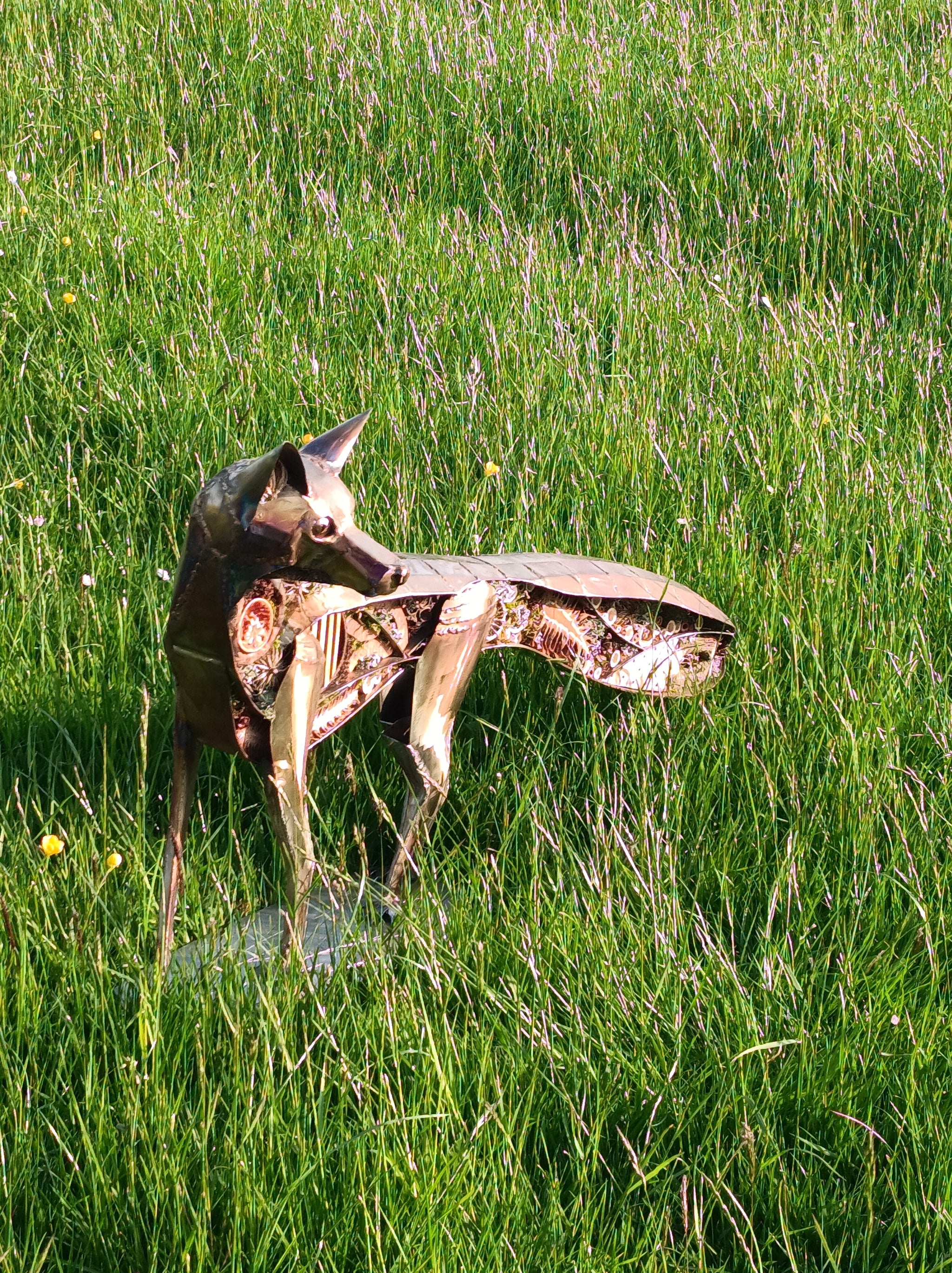 fox sculpture